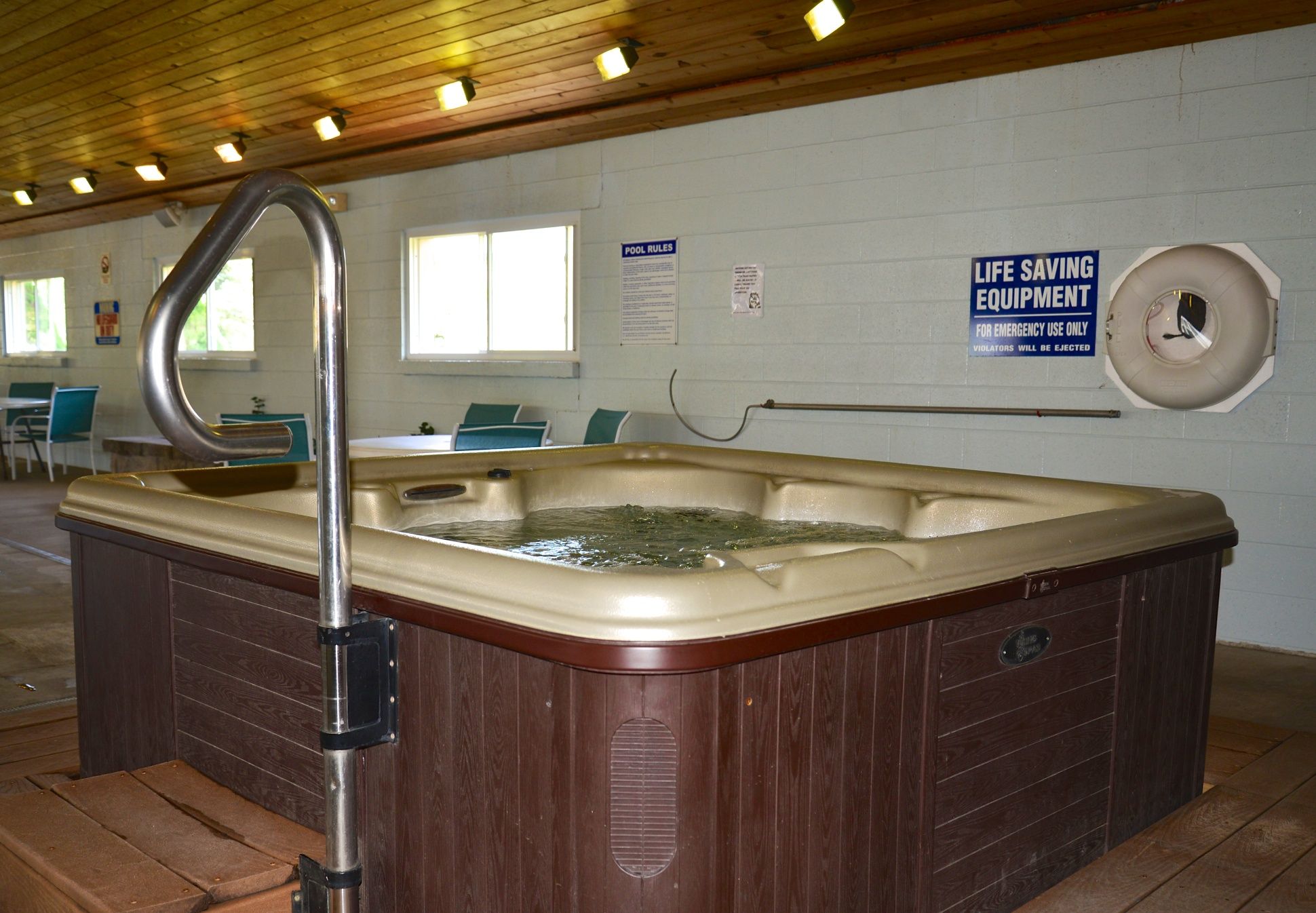Canyon Motel, Wellsboro, hot tub