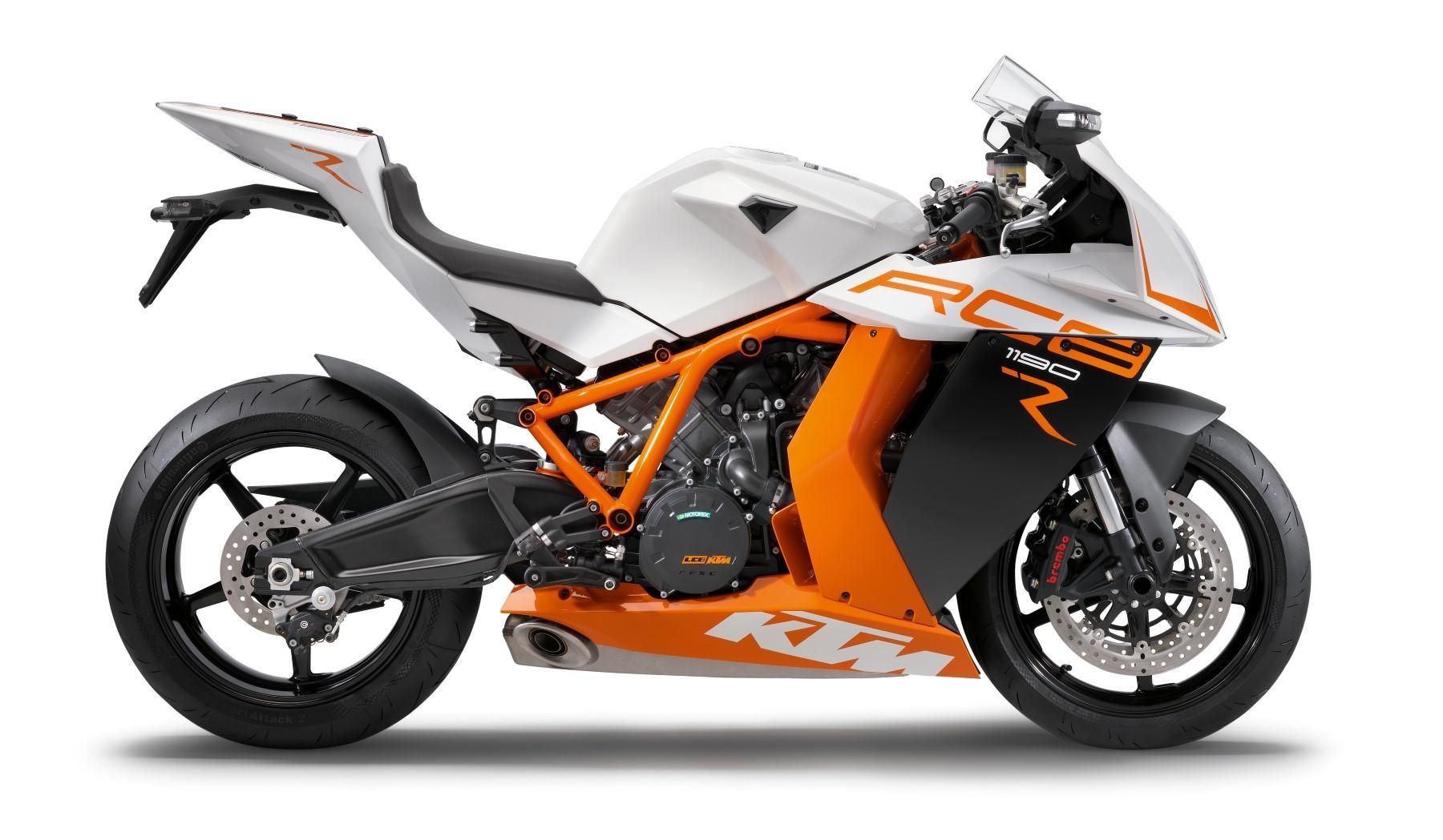 2013 KTM 1190 RC8 R - right side view