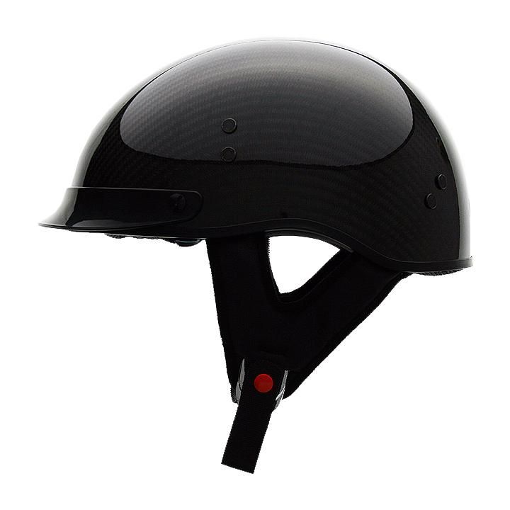 Voss 888 CF Carbon Fiber Cruiser Helmet