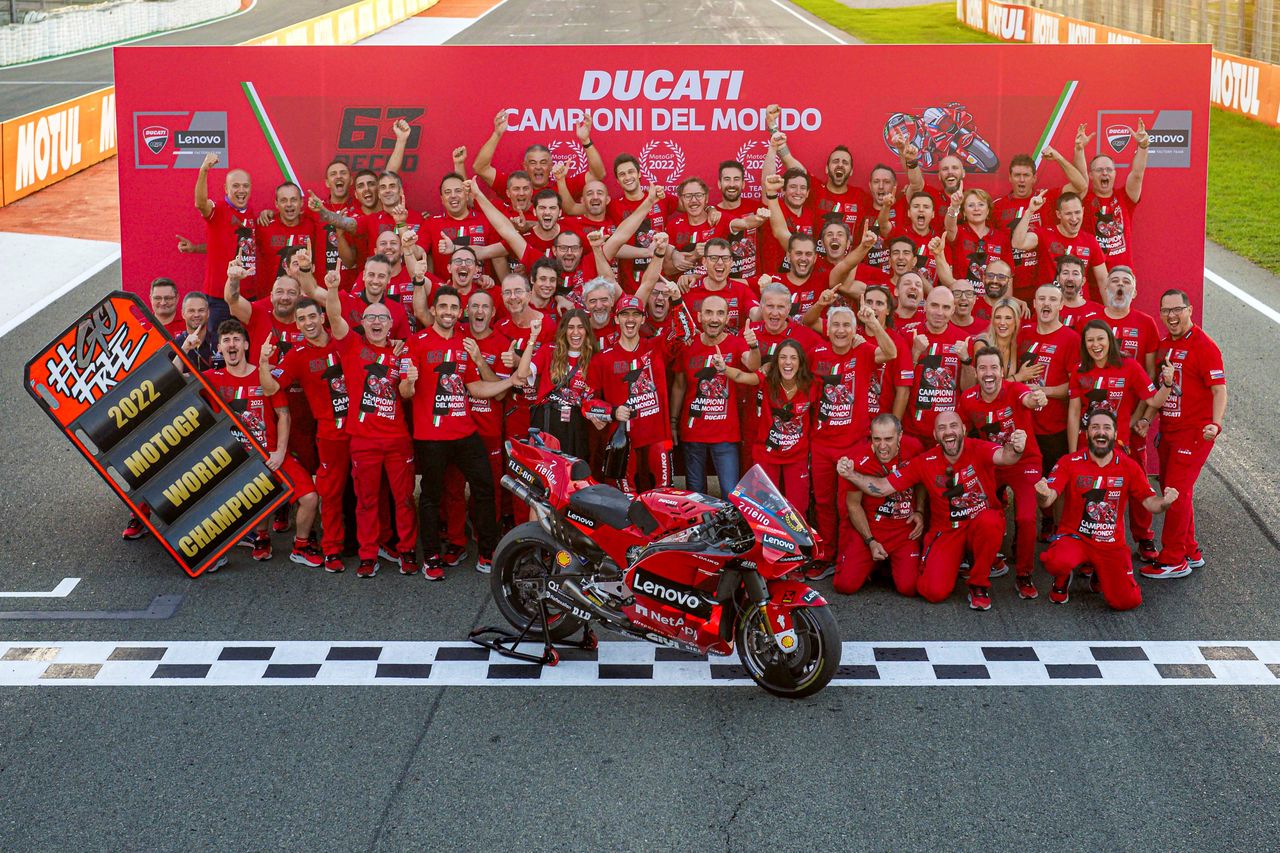 Teamwork was the key, said Ducati CEO. Ducati photo