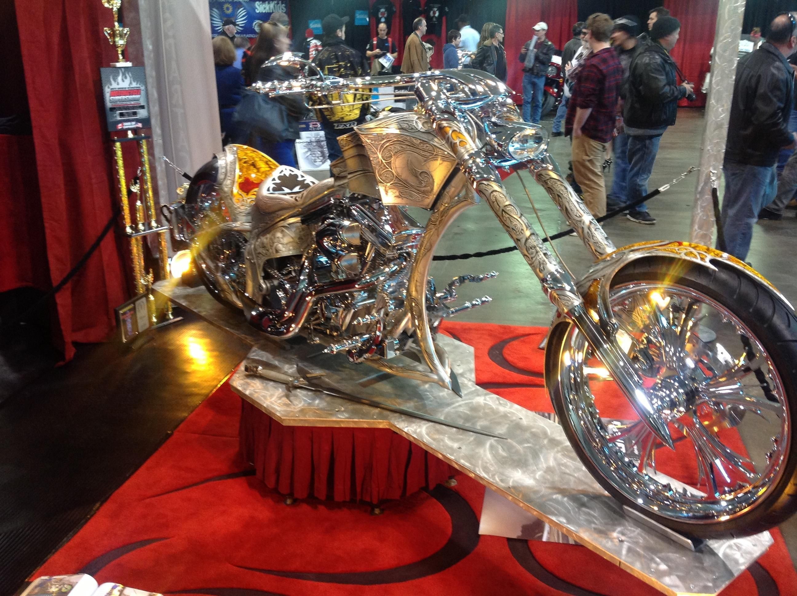 Spartacus Bike at the Spring Motorcycle Show