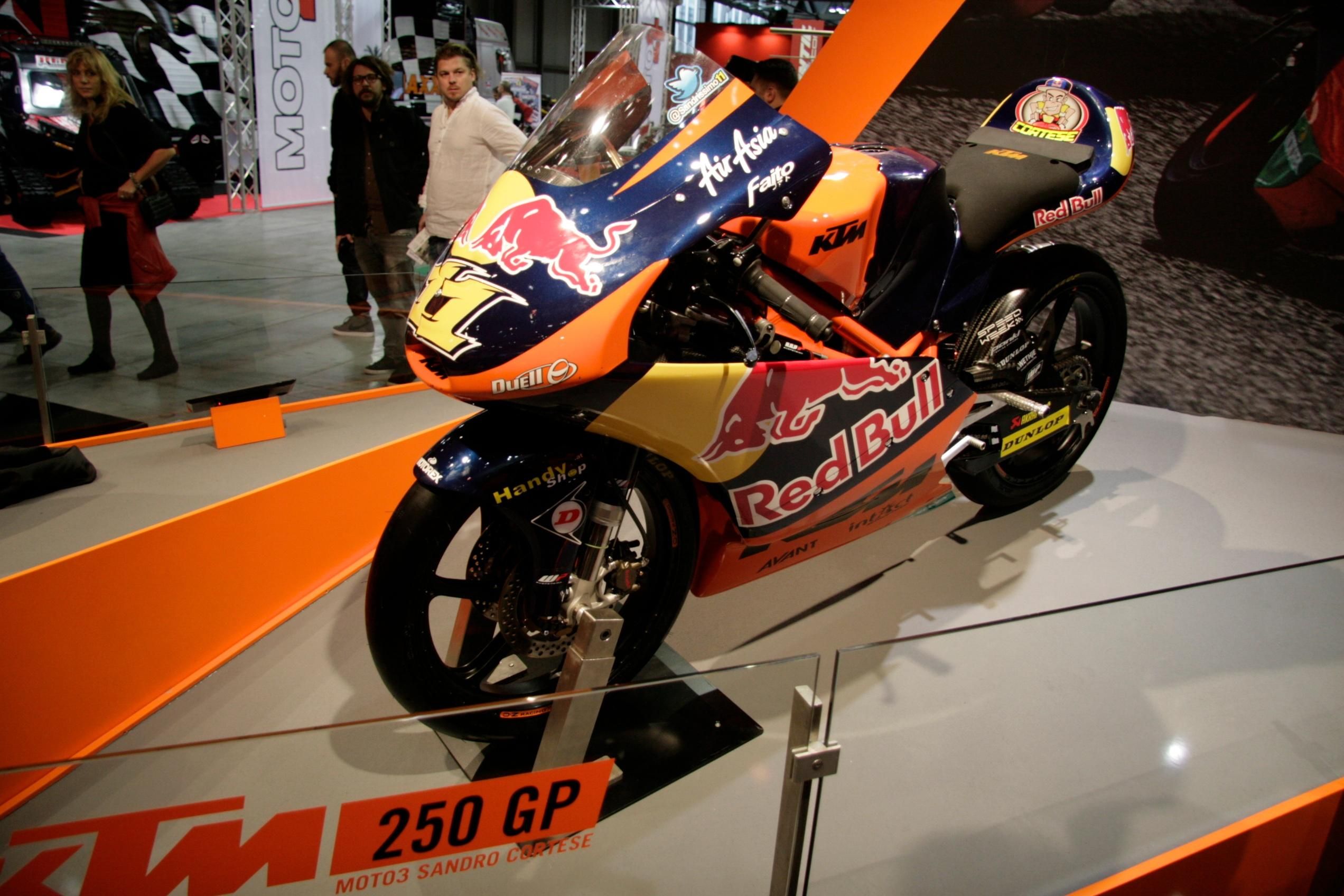 Sandro Cortese's Moto3 winning bike will be released to the public as the 250R