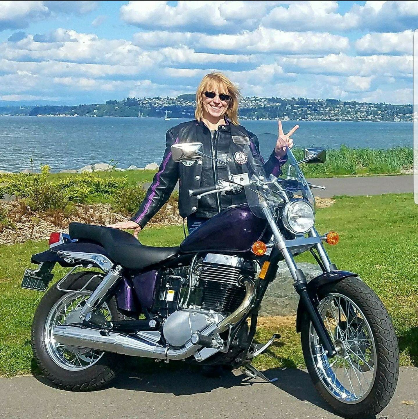 My first international female ride day! May 2017