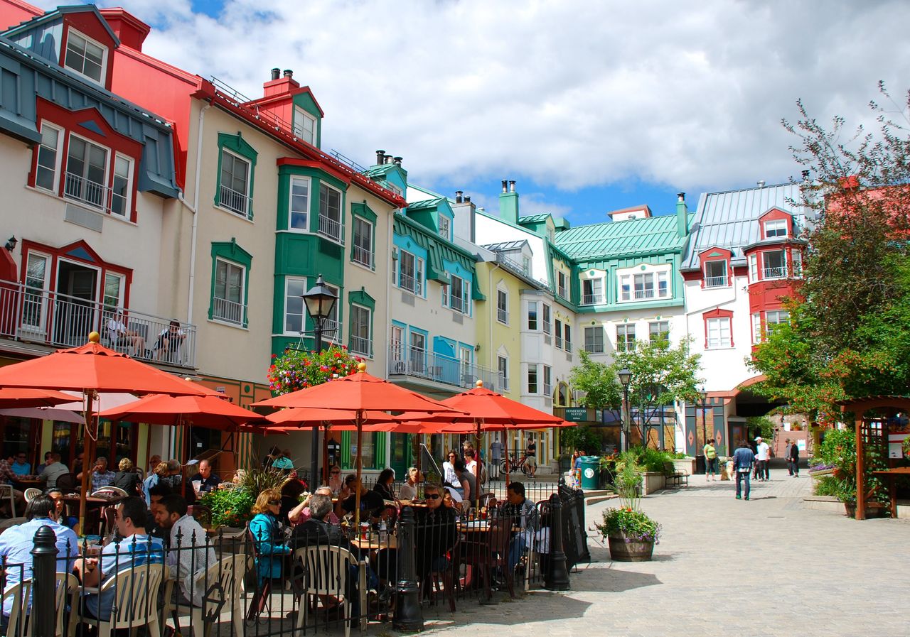 Mont-Tremblant Village north of Montreal