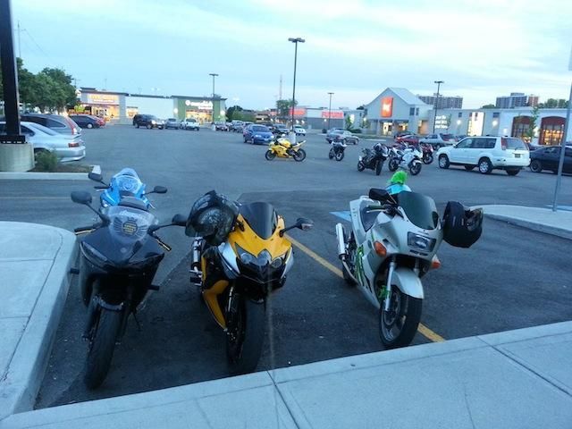 Club Motorcycles at Earls