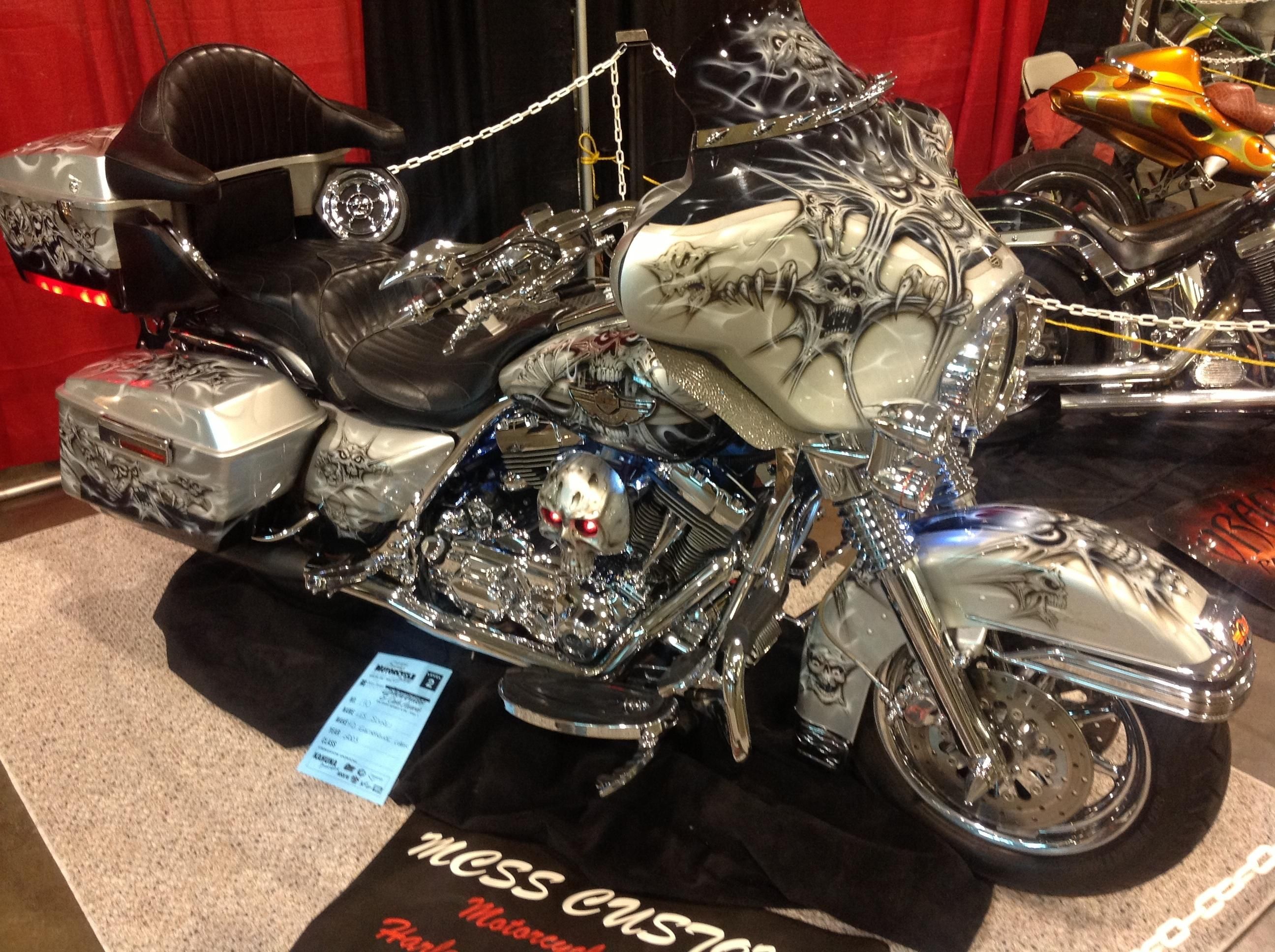 HD Electraglide at Spring Motorcycle Show
