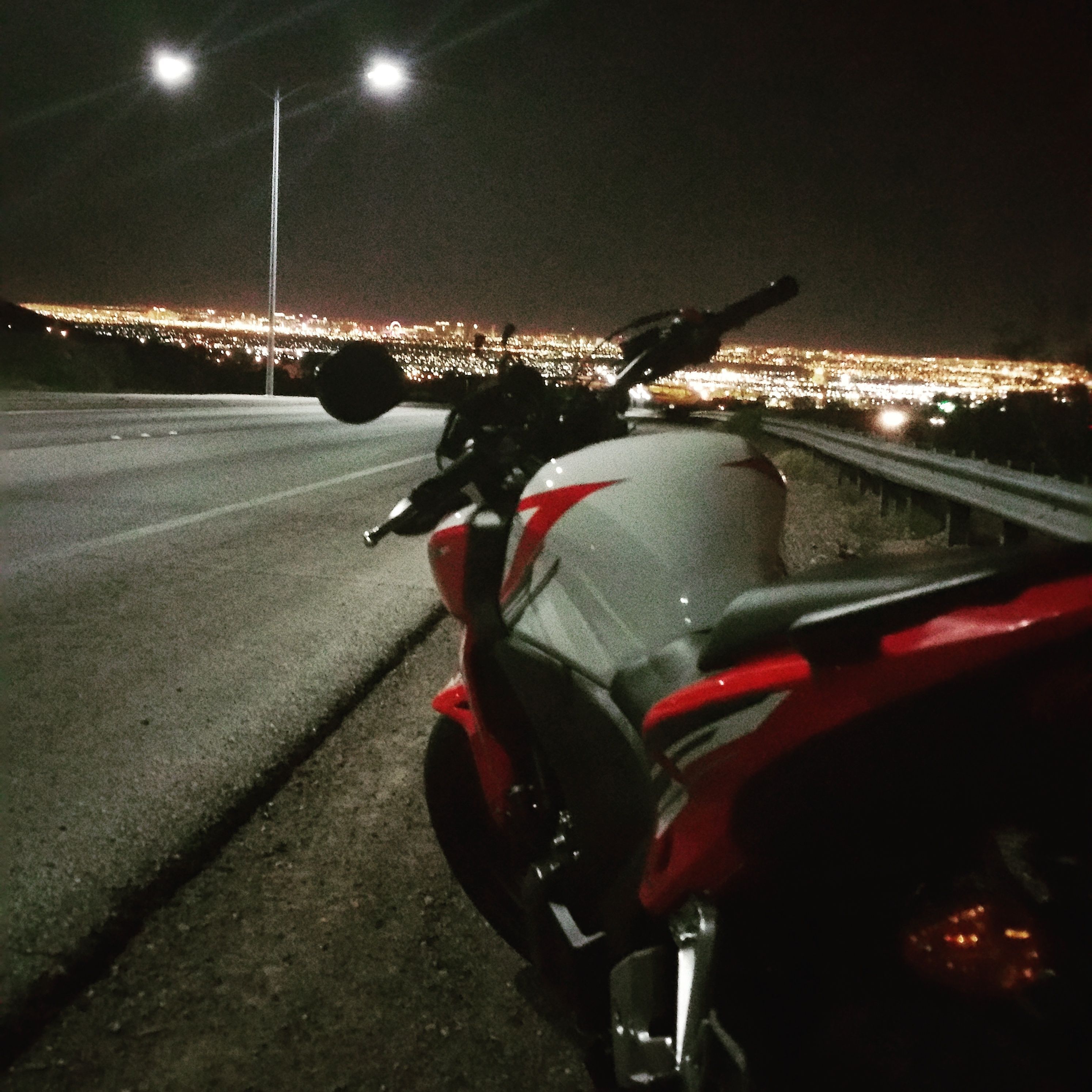 Vegas in the background