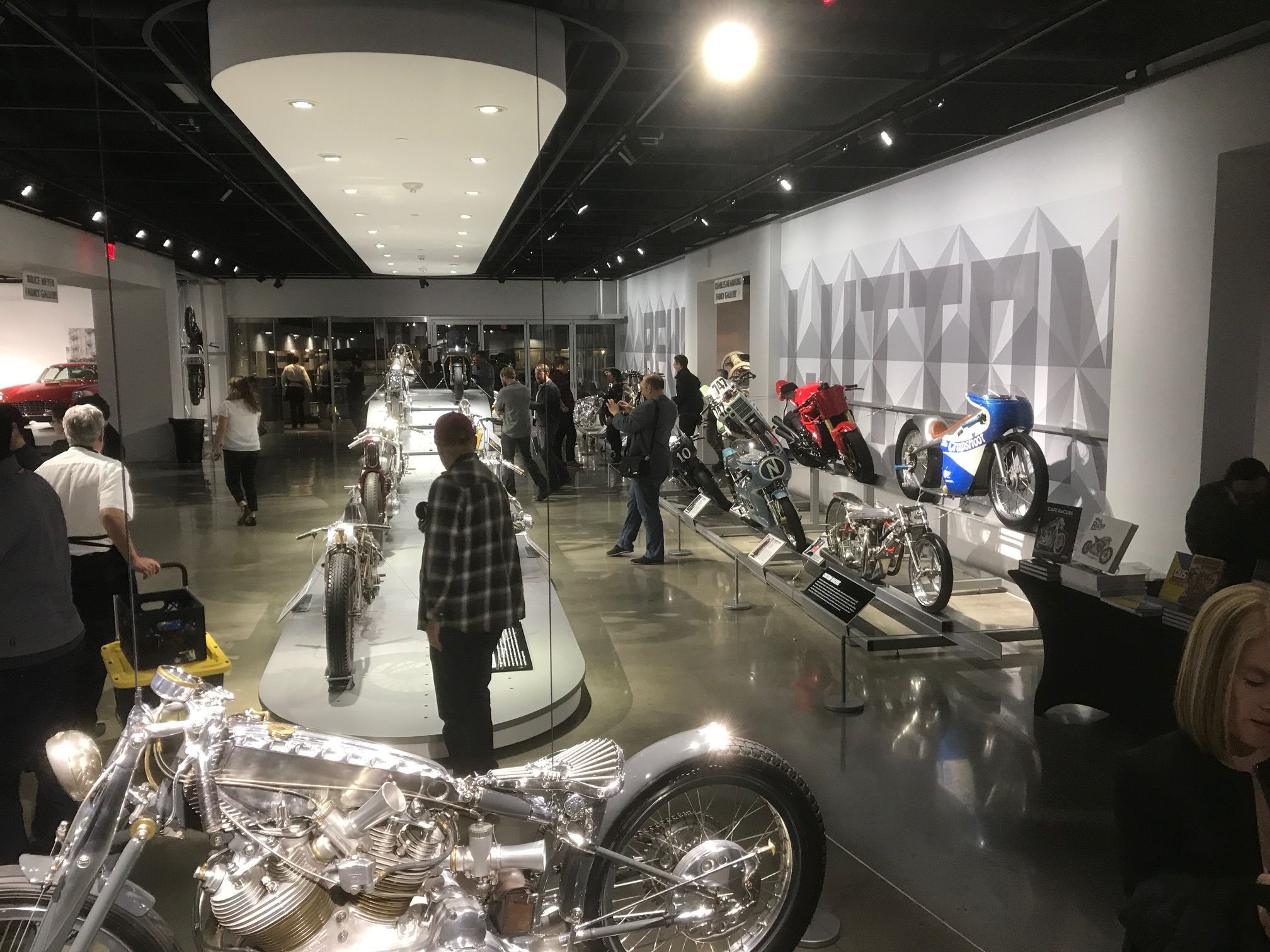 The exhibition includes one-off bikes of all types from every era