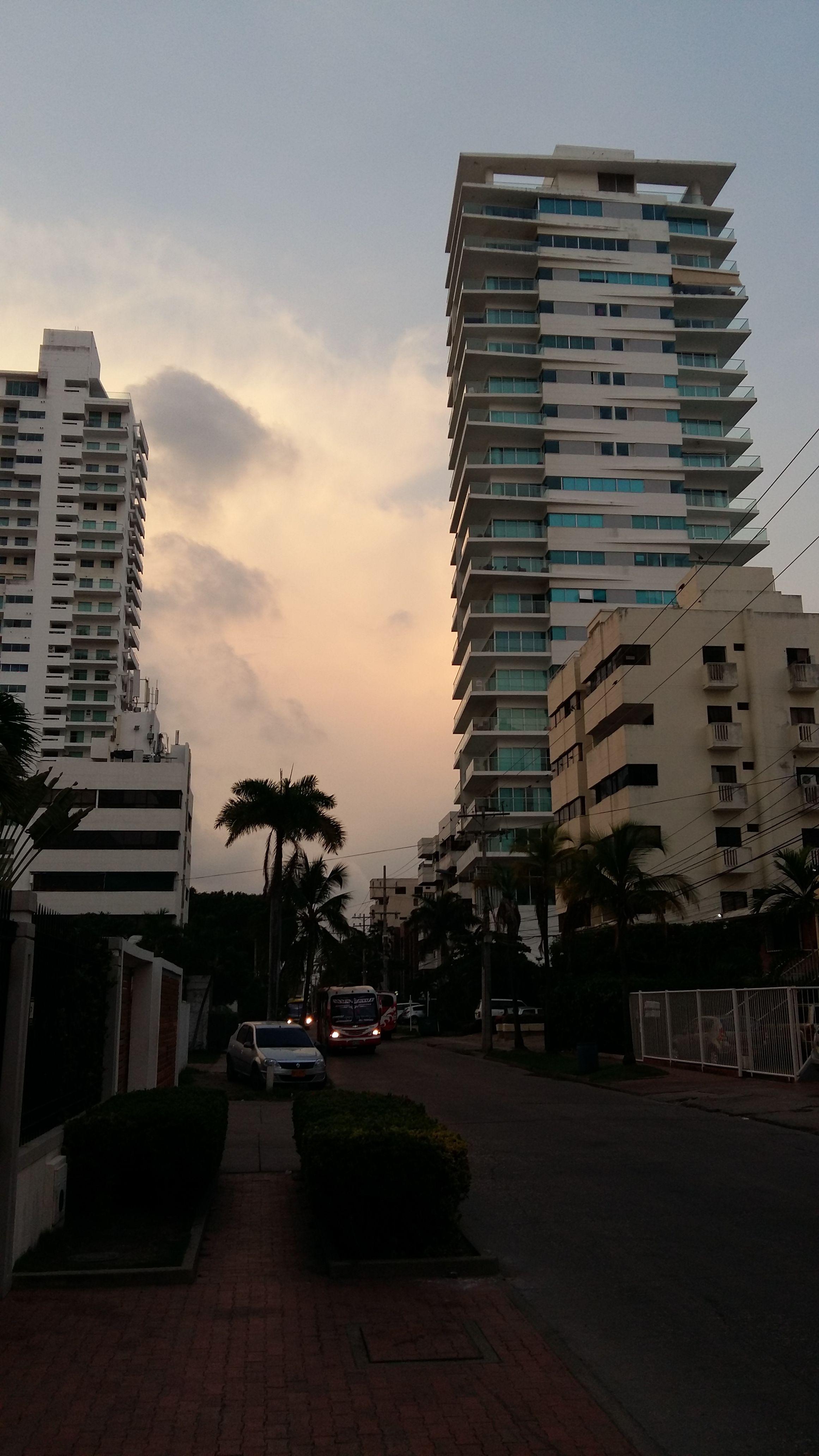 Sunset in Cartagena