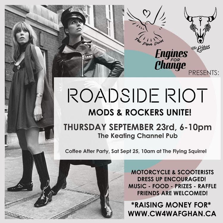 The Roadside Riot~ Thursday, September 23 in Toronto