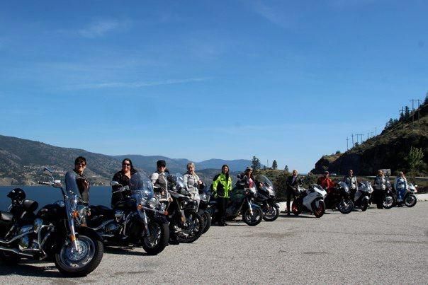 Ladies Motorcycle GetAway Kamloops, BC - First Annual Group