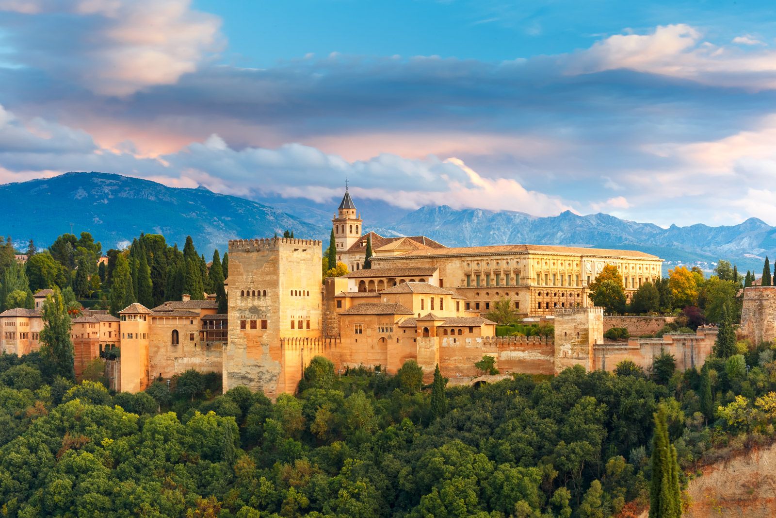 Alhambra Castle, photo via spainattractions.es
