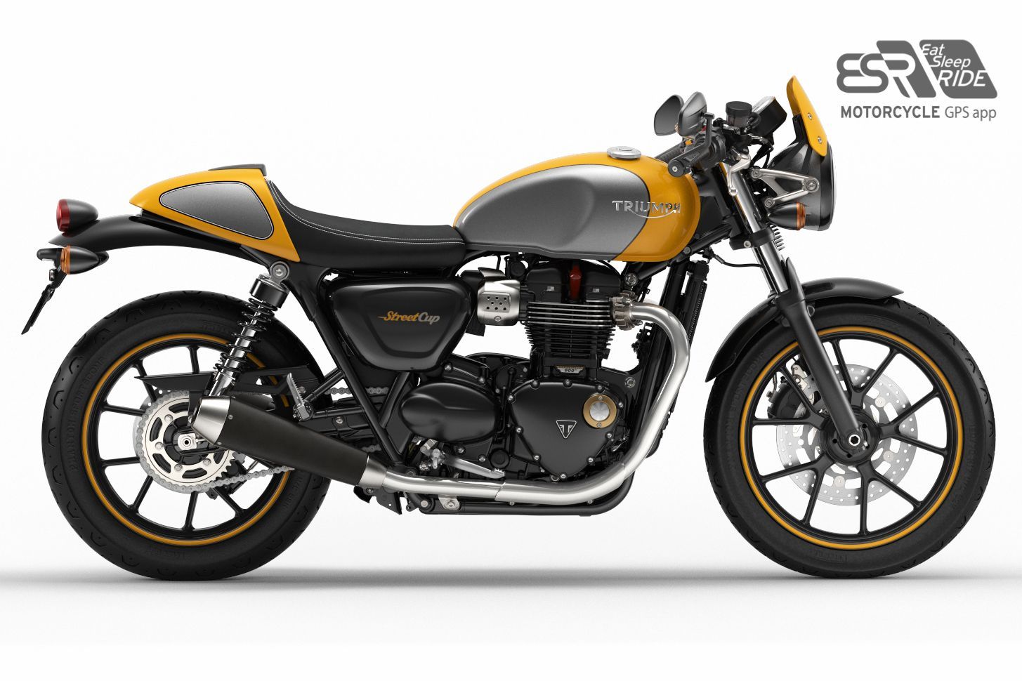 TRIUMPH 2017 RACING YELLOW STREET CUP launched at INTERMOT
