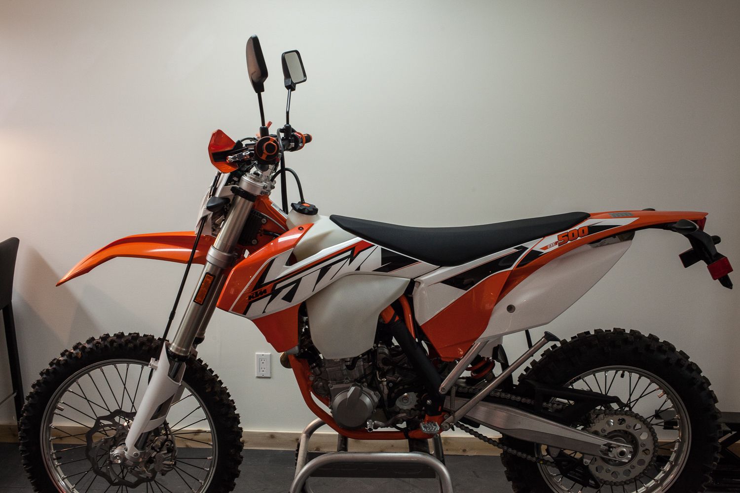 2015 KTM 500 EXC (stock)