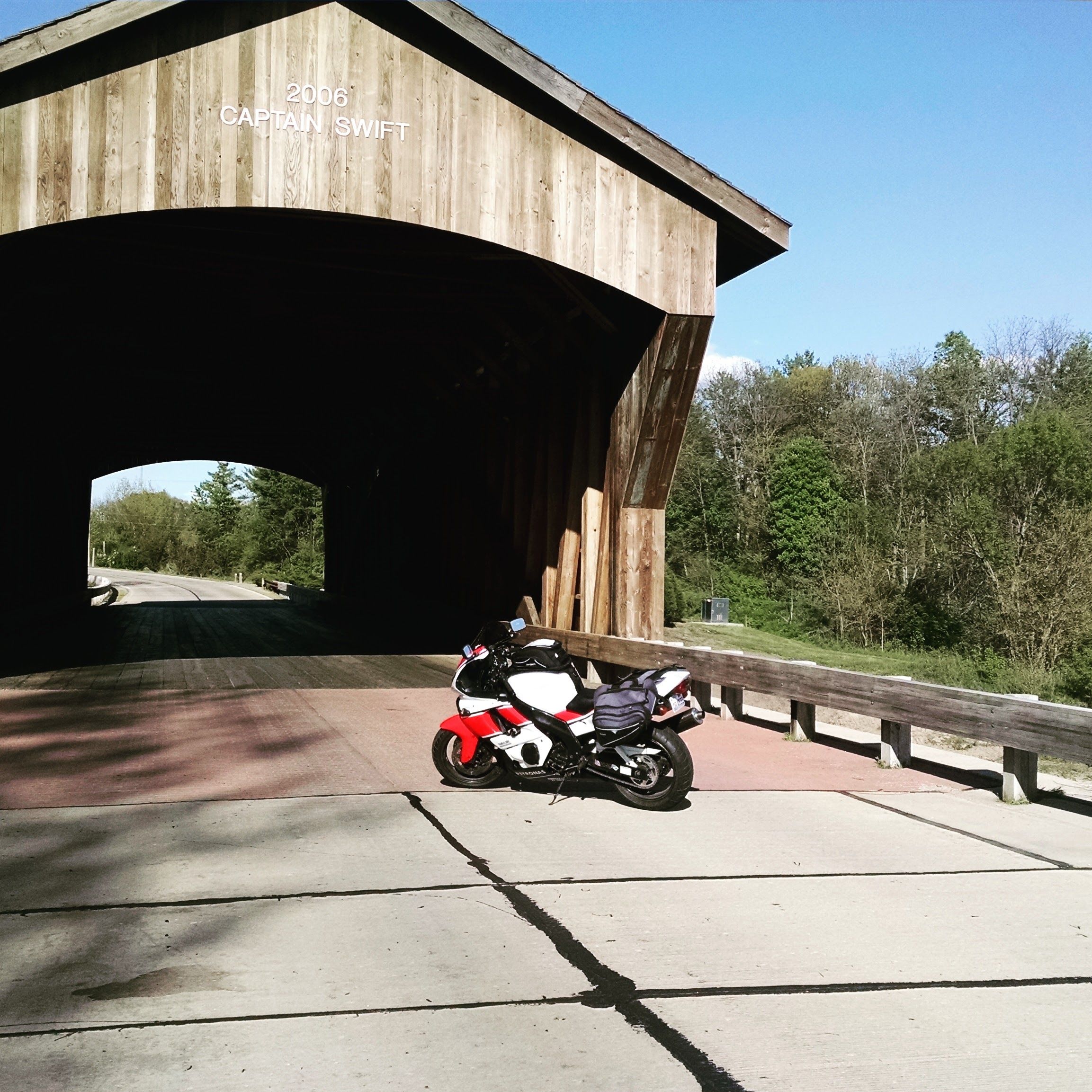 First ride with the new fairings