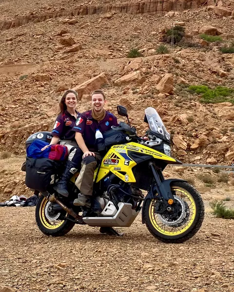 Ollie and Lavi set record for RTW ride