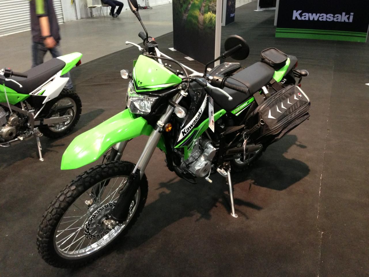2012 Kawasaki KLX 250 - front quarter view