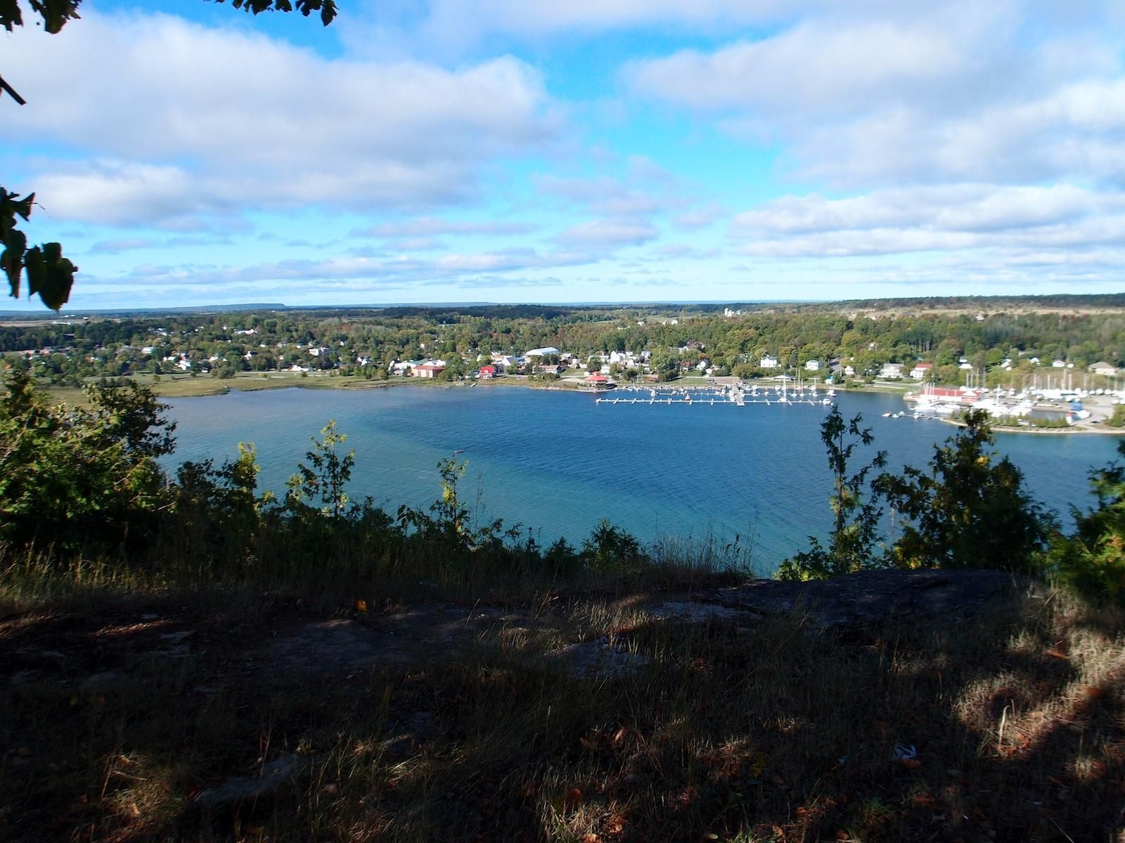 The view of Gore Bay
