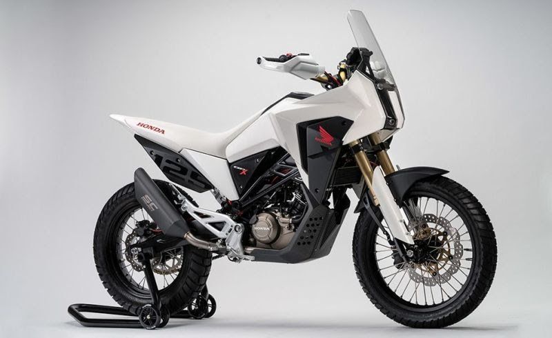 The CB125X concept is a pint-sized ADV mount