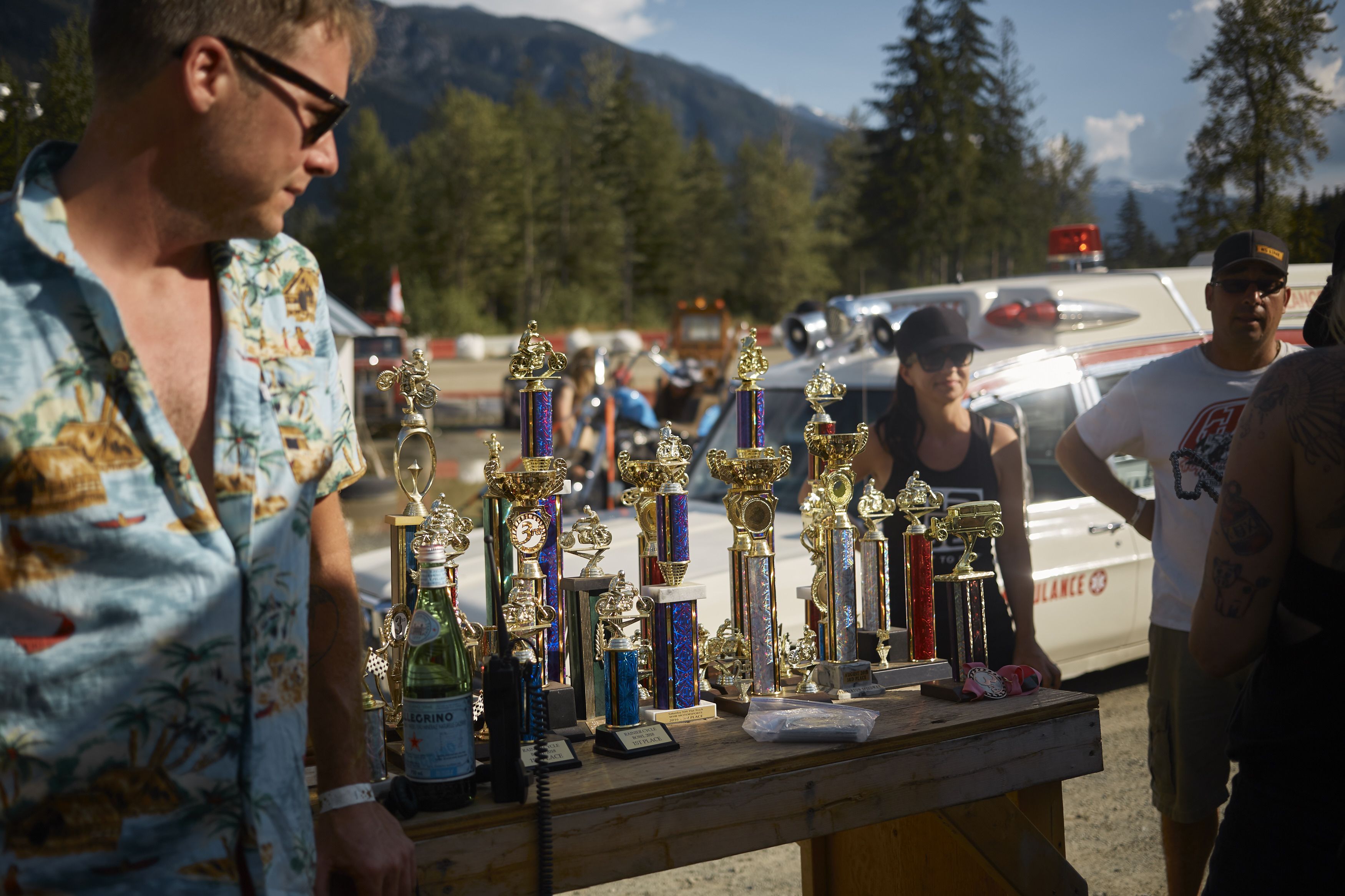 Plenty of trophies to be won. From pro classes to fun races. I myself won 3rd place in the Mad Dog Class.