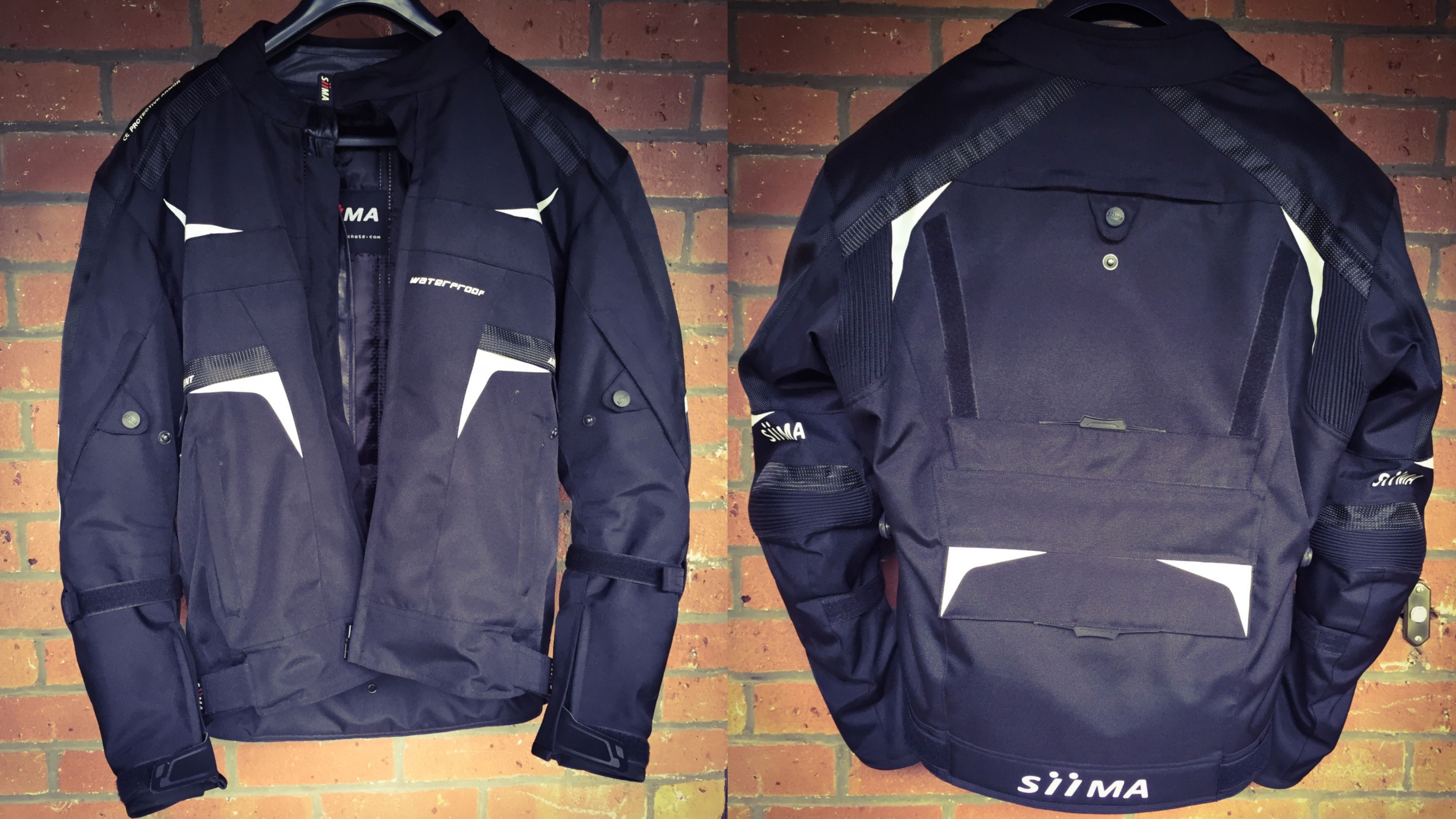 Siima SV3 Leo Jacket - Front and Back views