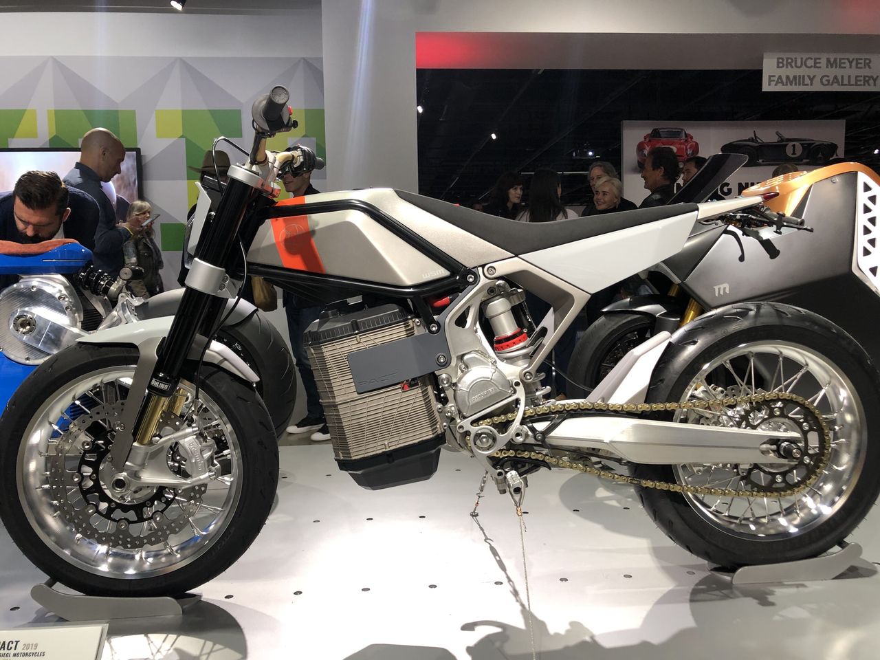 Walt Siegl Motorcycles debuted its first ever electric custom at the opening