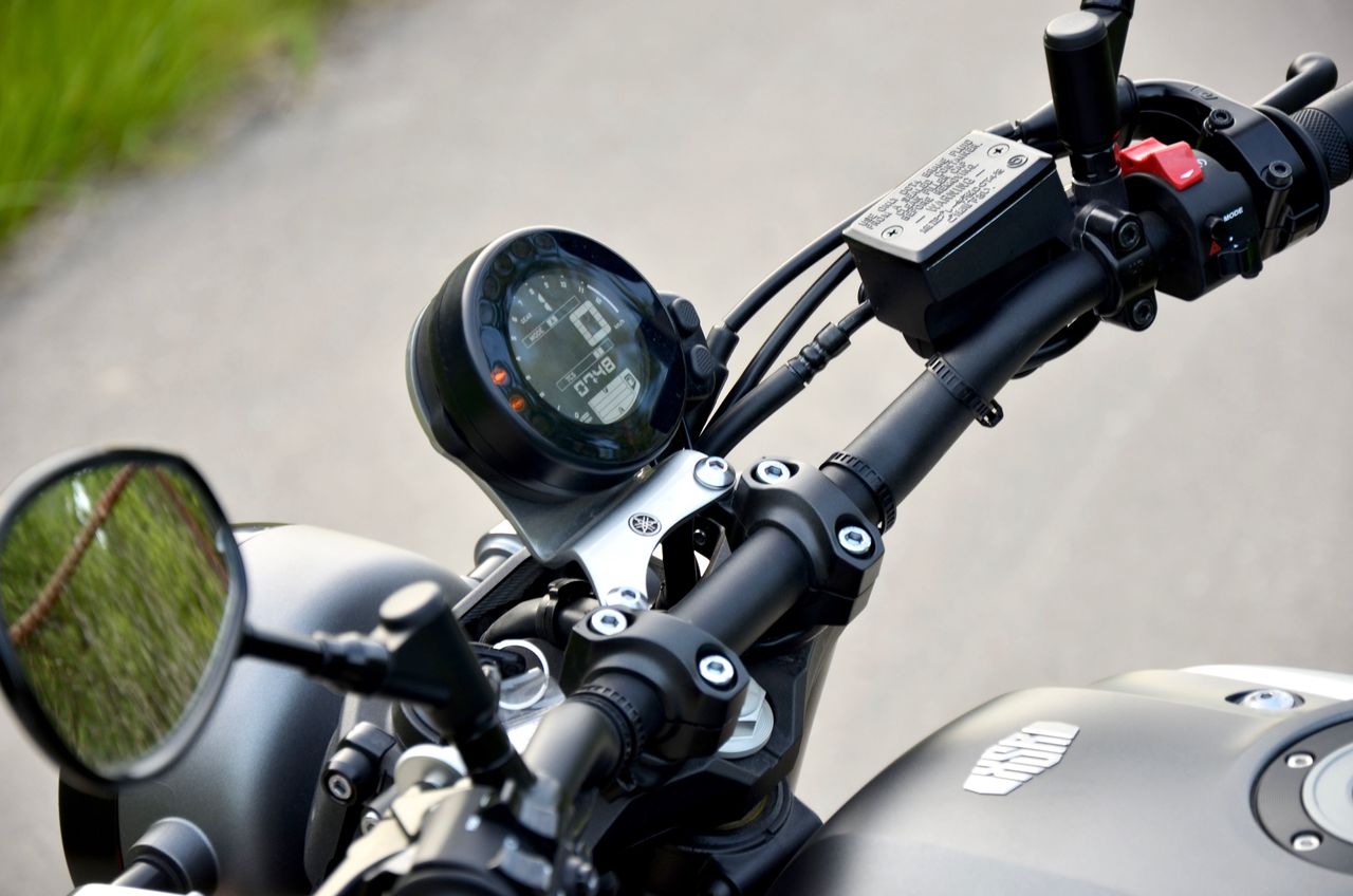 2016 Yamaha XSR900: "superior quality of material in its finishes"