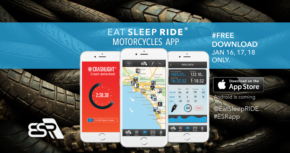 EatSleepRIDE Motorcycles App Free Download
