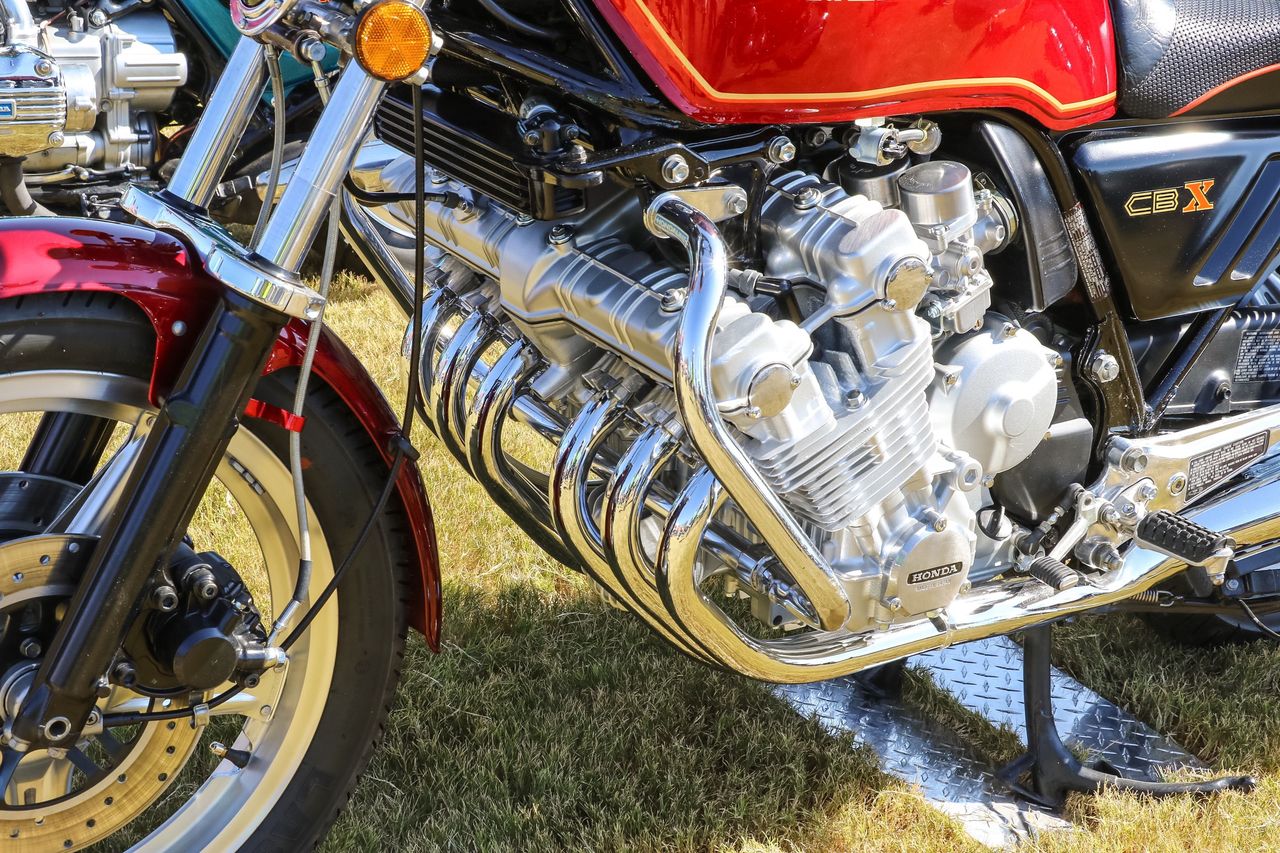 The Honda CBX. That's a lot of cylinders!