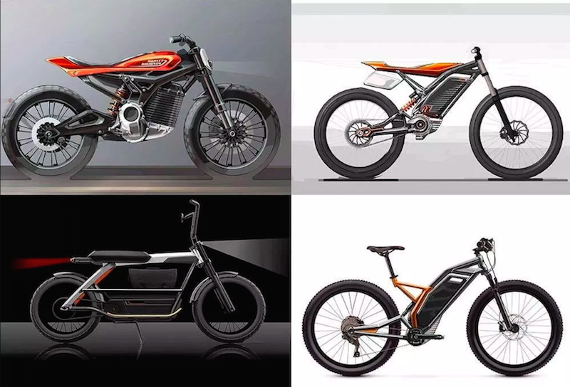 Some of the small electric prototypes Harley has been showing off since last year