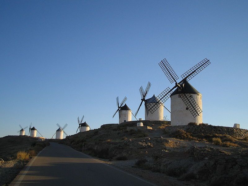 Windmills in Consuegra, Castilla-La Mancha