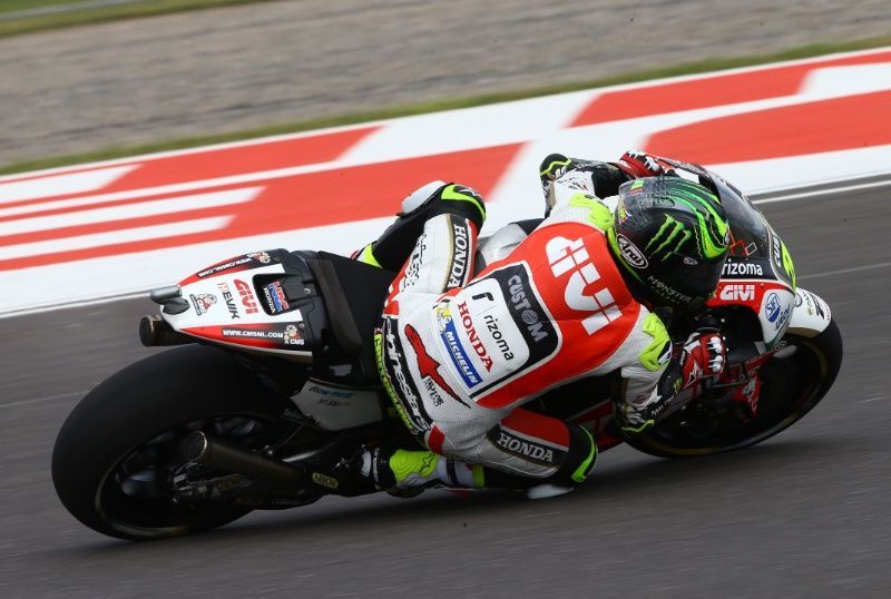Cal Crutchlow finished with a hard fought podium