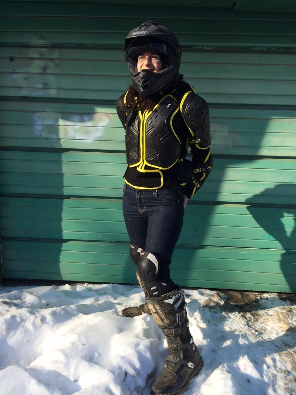 My ice riding gear get up