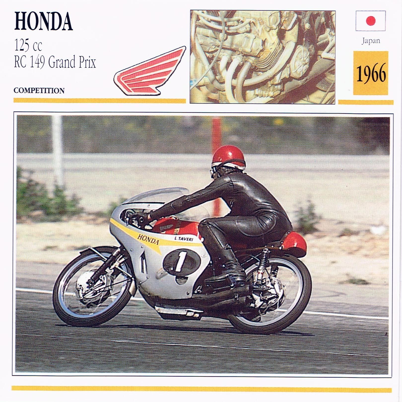 1966 Honda 125 Cc Rc 149 Grand Prix Bike Eatsleepride
