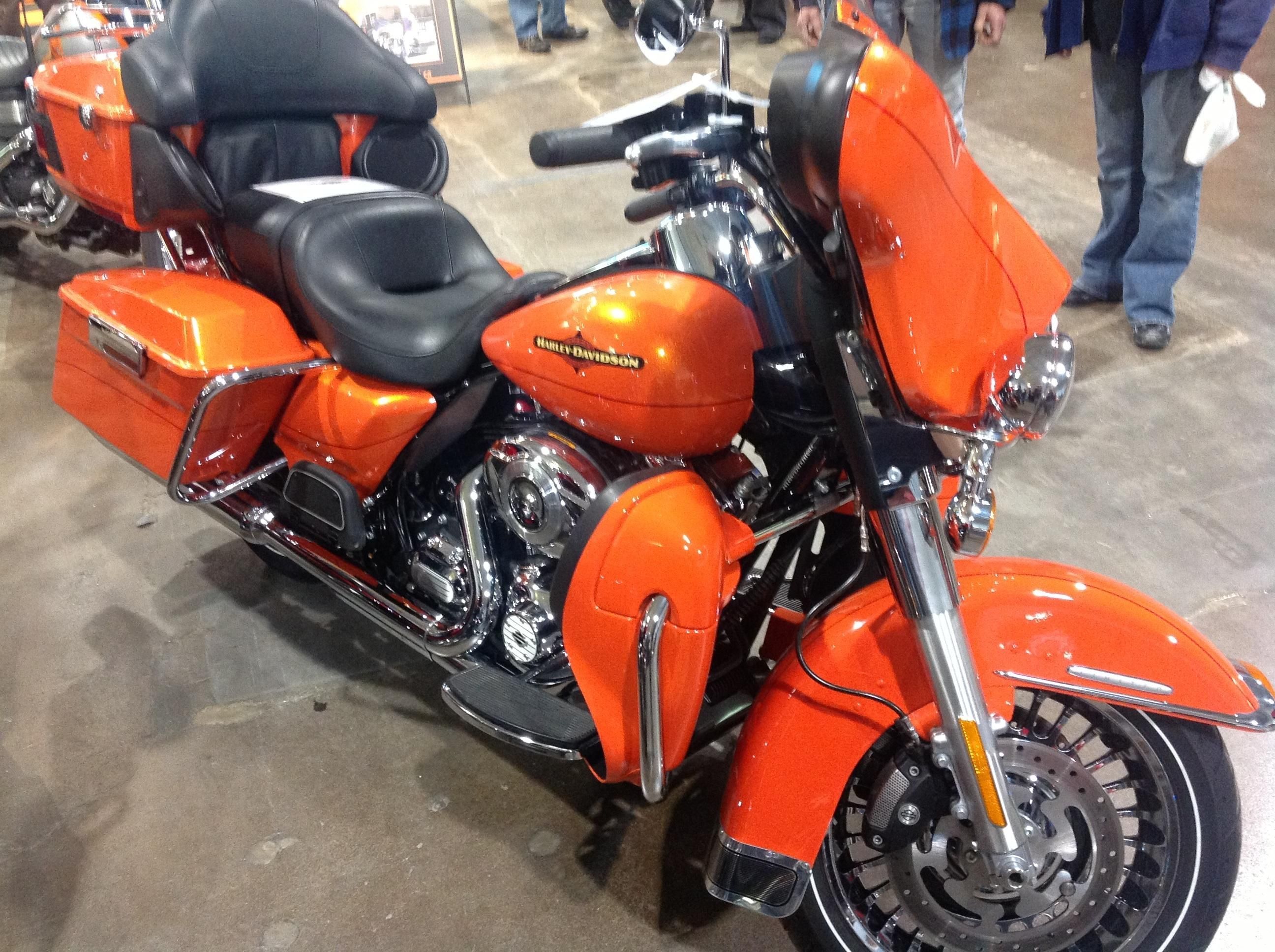 Harley at the Spring Motorcycle Show