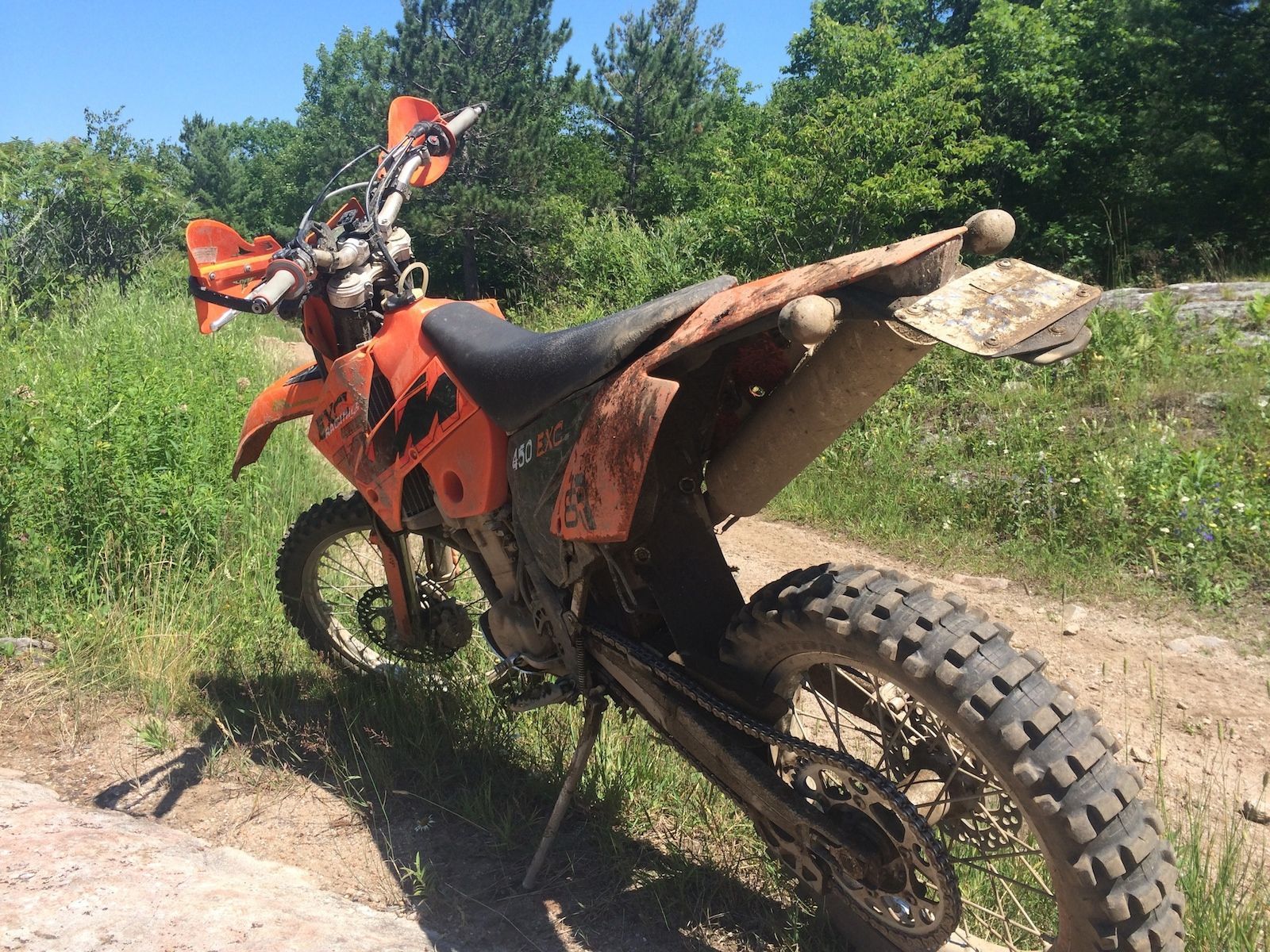 Sometimes, we all need a dirty girl - My KTM450 is certainly that
