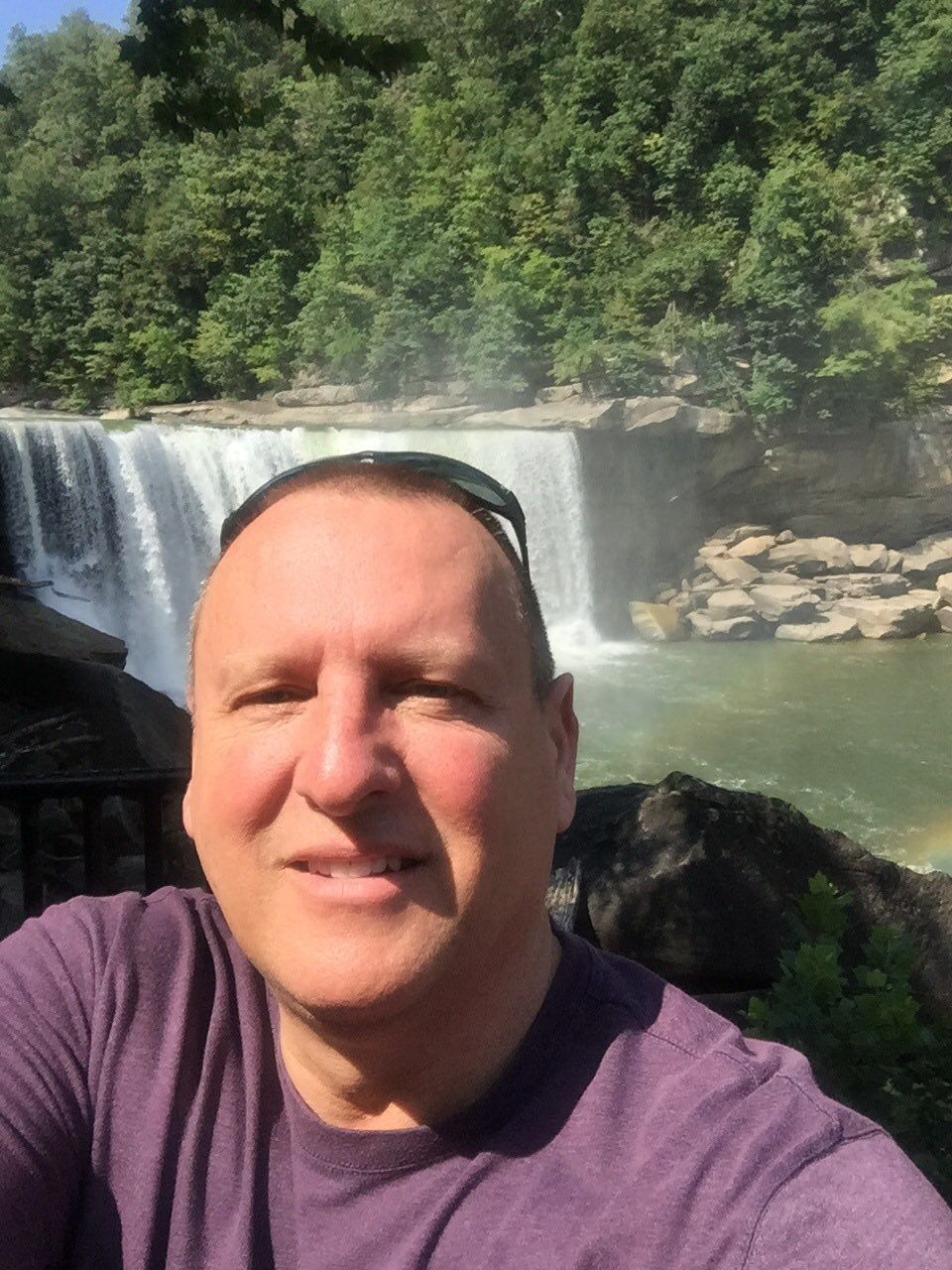 John at Cumberland Falls