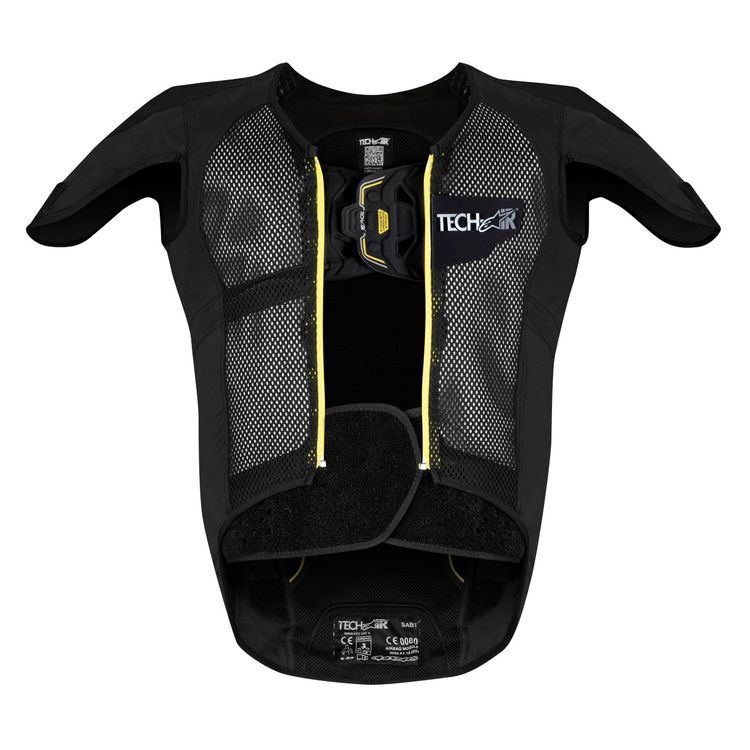 YELLOW, L Motorcycle Air-bag Vest Moto Racing Professional Advanced Air Bag system motocross protective airbag 