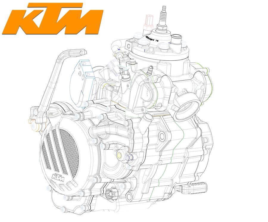 KTM's New Fuel-Injected Two-Stroke