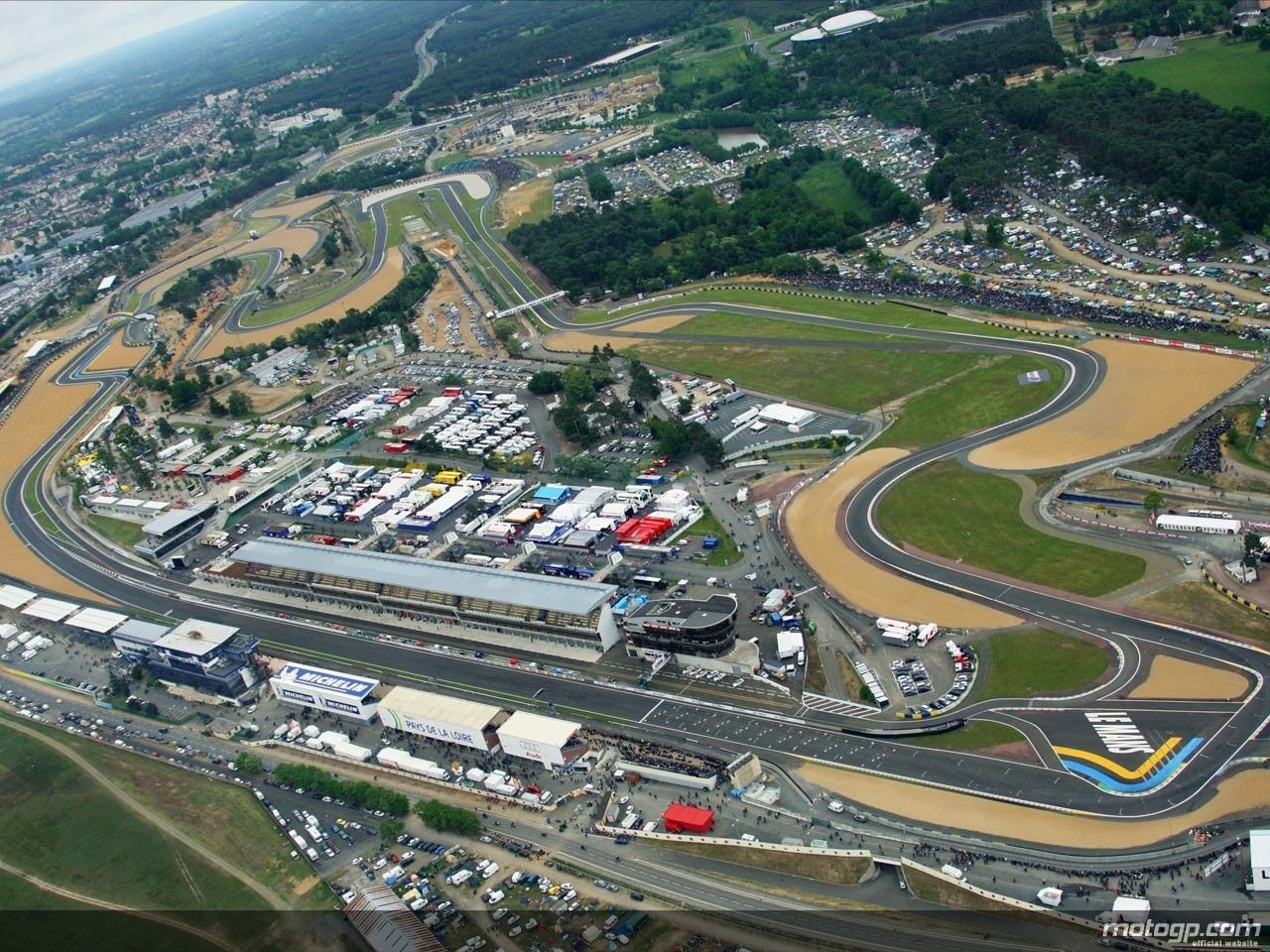 The iconic Le Mans Circuit