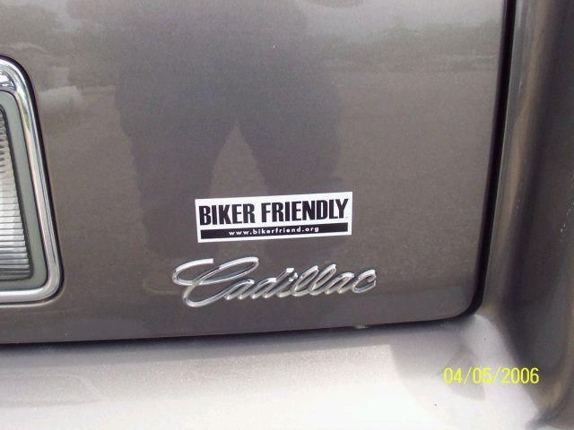 Biker Friendly Bumper Sticker