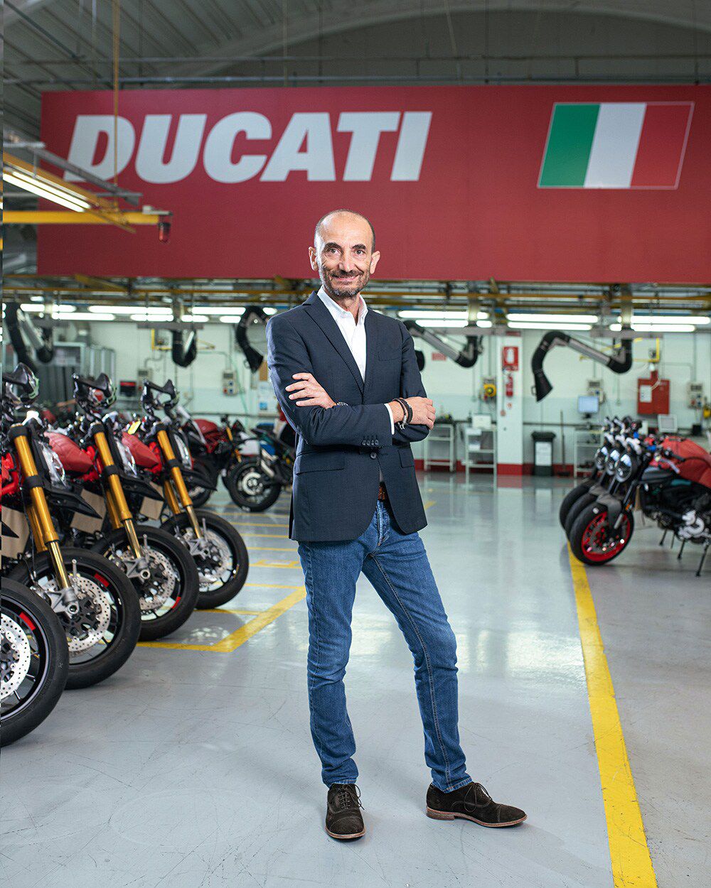 Claudio Domenicali, Ducati CEO. Ducati photo