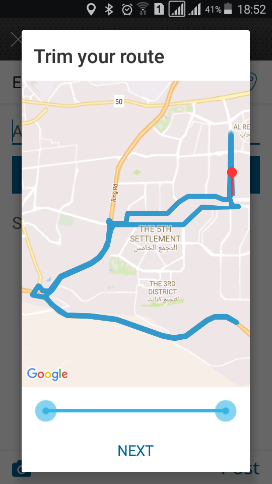 strange route
