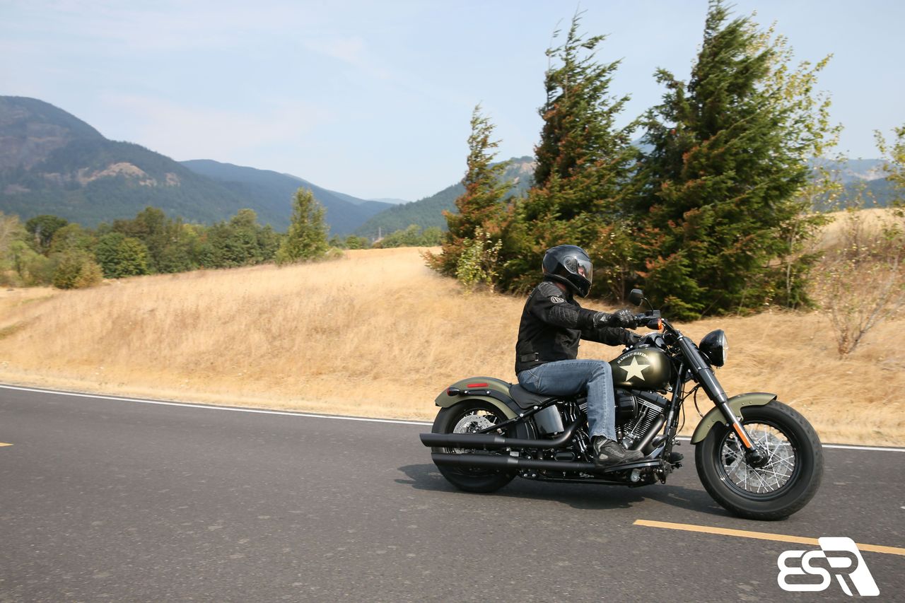 2016 Harley-Davidson Softail Slim S at the launch in Oregon