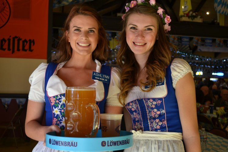 Ladies of Big Bear celebrating Oktoberfest! Stop by and hear live music, eat some pretzels, and enjoy the fun! 