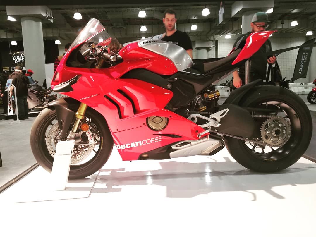Ducati panigale V4 from 2018 show