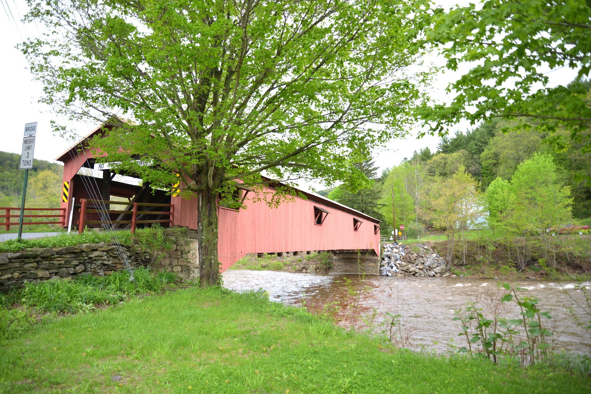 The Covered Bridge, Forksville, PA