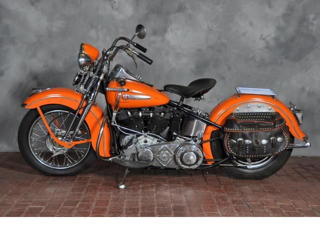 1947 Harley FL - 2014 Las Vegas Auctions of Classic Motorcycles