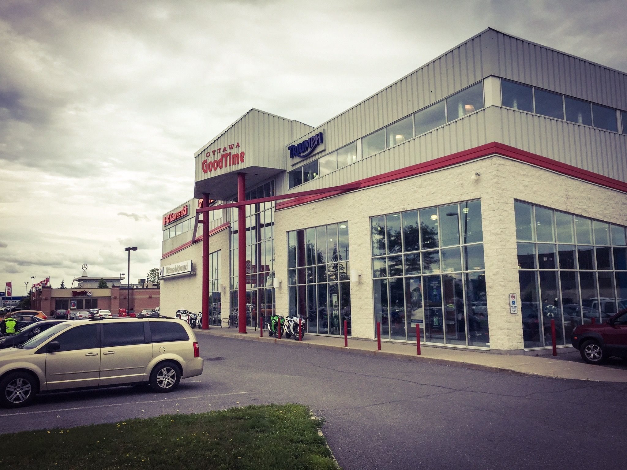 Ottawa GoodTime Centre: the local BMW Motorrad dealer and service centre.