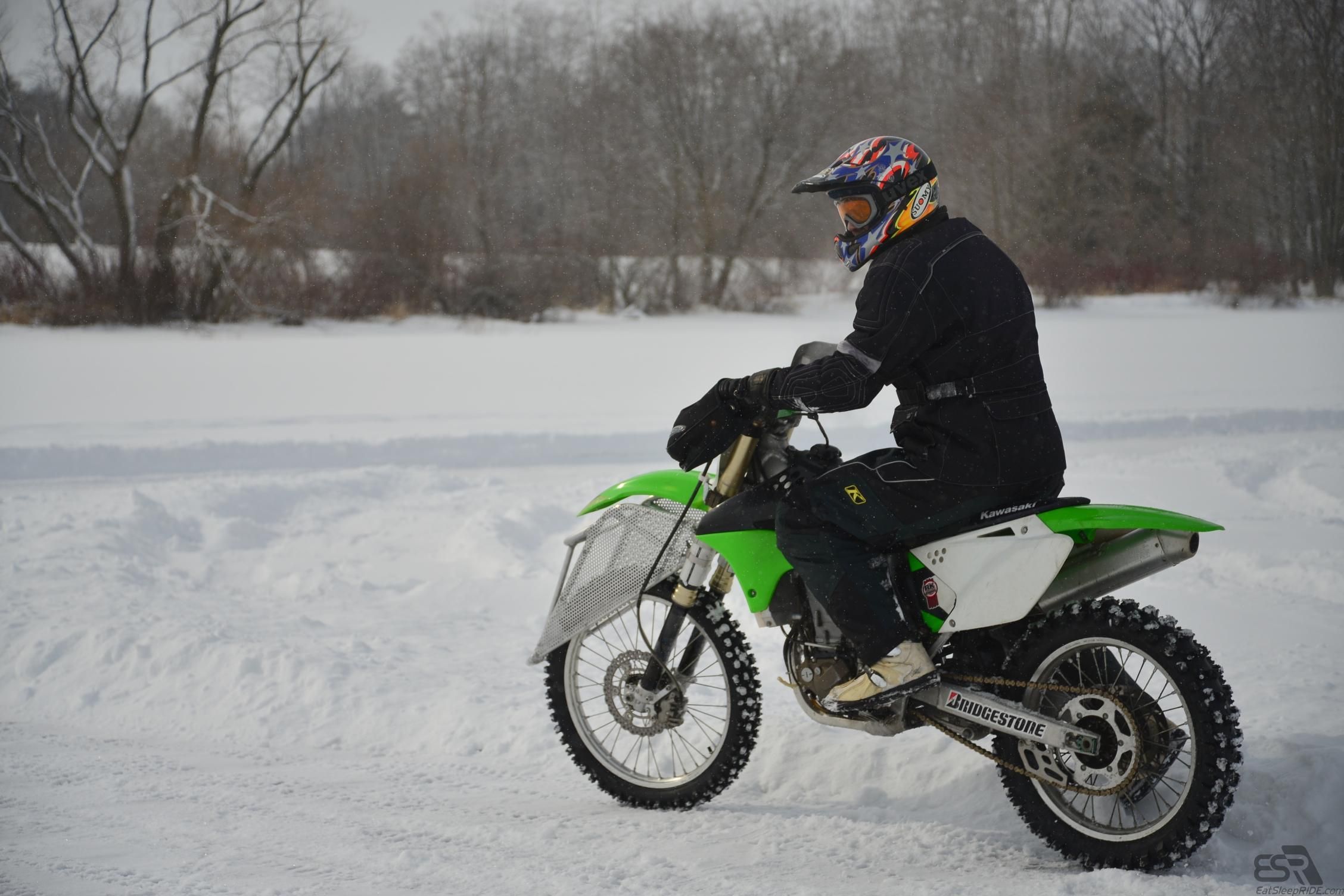 #89 Back on the bike - Ice riding